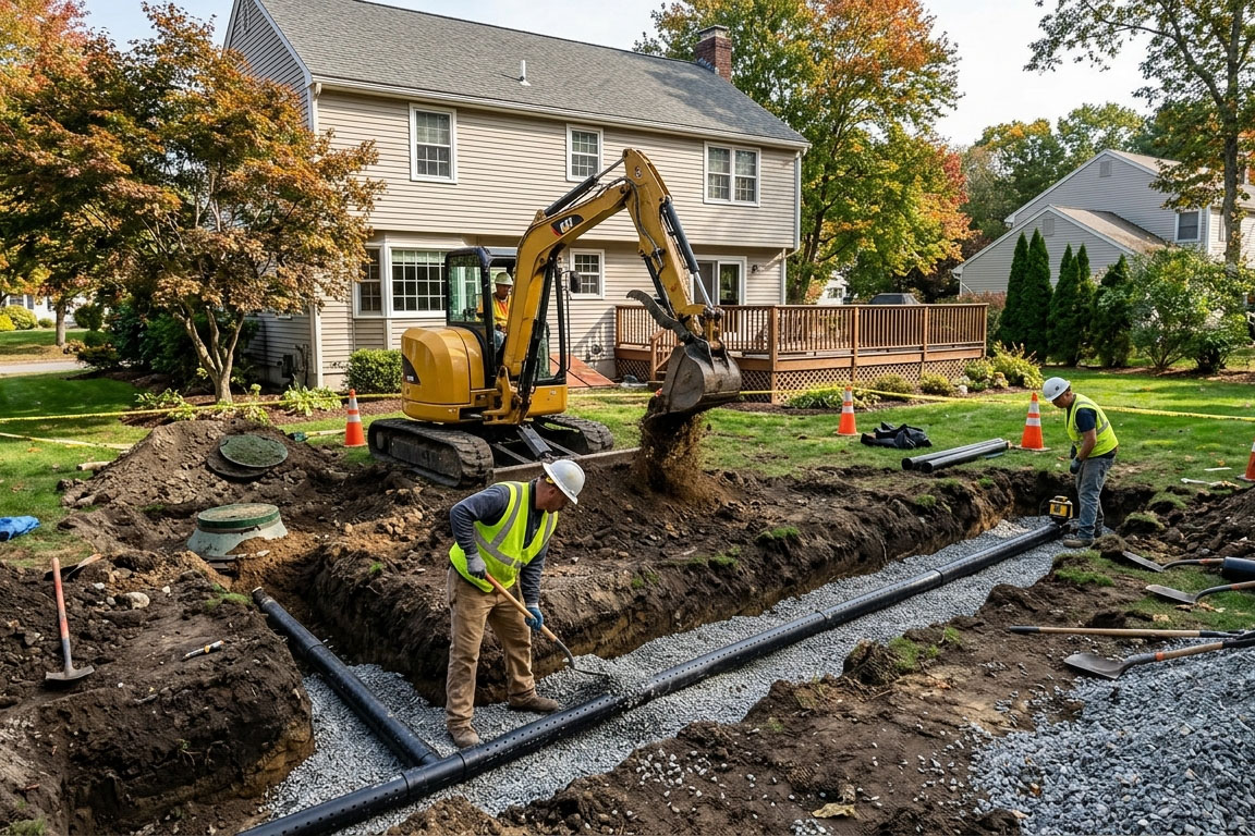 Leach Fields Replacement Services in Portland, Maine